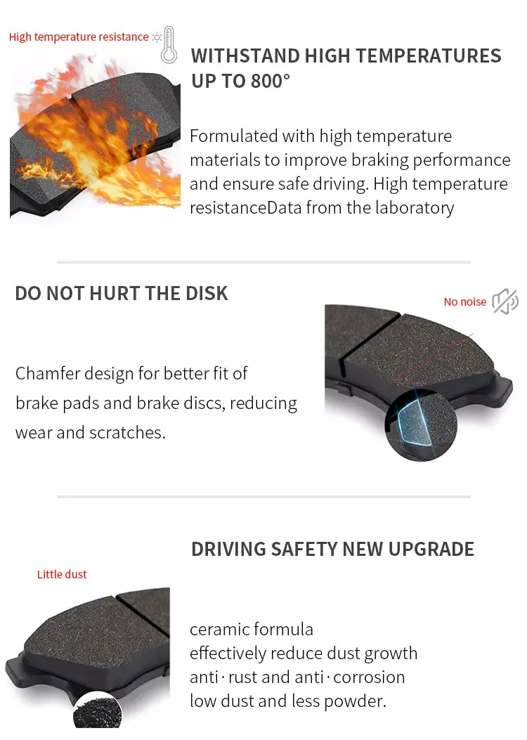 D999 Ceramic Brake Pad for Buick